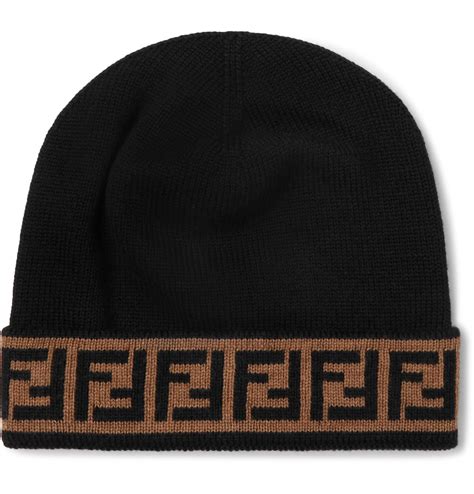 black fendi beanie|fendi beanie men's.